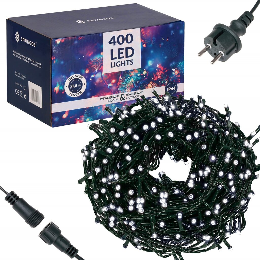 Jõulutuled CL0401, 400 LED-i hind ja info | Jõulutuled | kaup24.ee