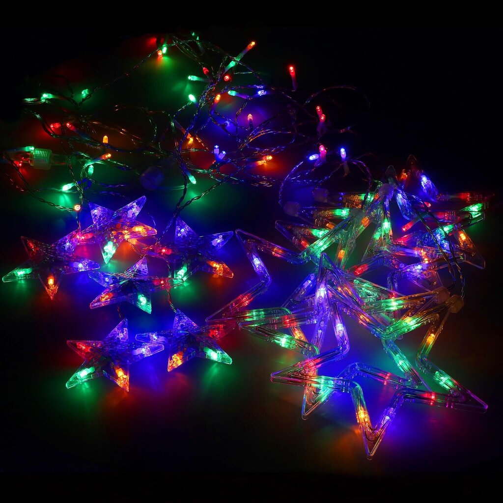 Valguskardin "Star" CL4017, 138 LED hind ja info | Jõulutuled | kaup24.ee