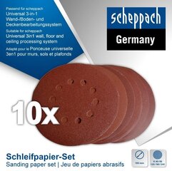 Lihvketaste komplekt 180mm Scheppach цена и информация | Шлифовальные машины | kaup24.ee