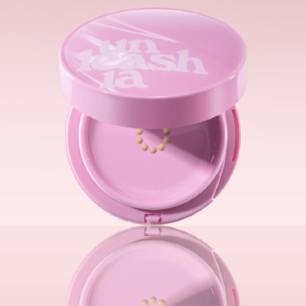 Jumestuskreem cushion Unleashia Don't Touch Glass Pink Cushion SPF50+ PA++++ 23W With Care цена и информация | Jumestuskreemid, puudrid | kaup24.ee