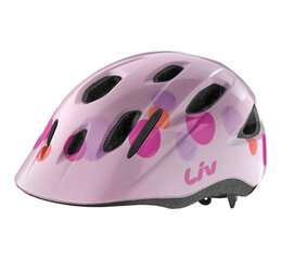 Детский шлем GIANT MUSA Gloss Bubble Light Pink 50-55 см, розовый цена и информация | Шлемы | kaup24.ee