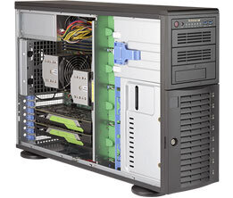 Supermicro SuperWorkstation 7049A-T hind ja info | Komponentide tarvikud | kaup24.ee