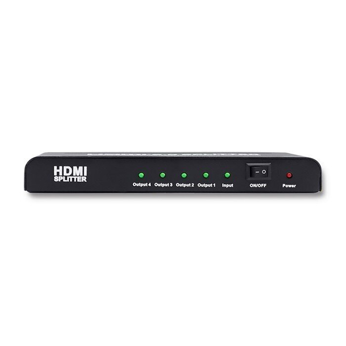 Qoltec HDMI Splitter 1x4 v.2.0 hind ja info | Lisatarvikud korpustele | kaup24.ee