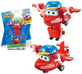 Super Wings робот-трансформер Флип-самолет 5 см цена и информация | Развивающий мелкую моторику - кинетический песок KeyCraft NV215 (80 г) детям от 3+ лет, бежевый | kaup24.ee