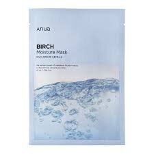 Anua birch moisture маска для лица 25ml цена и информация | Маски для лица, патчи для глаз | kaup24.ee