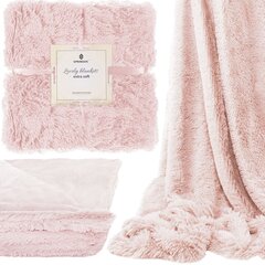 Pleed Springos HA7052 160 x 200 cm, roosa цена и информация | Покрывала, пледы | kaup24.ee