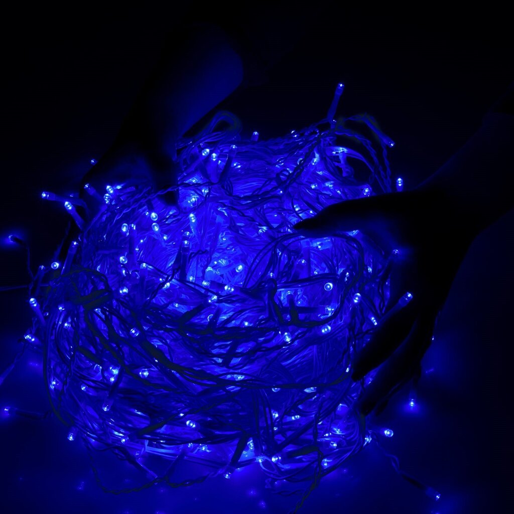 Valguskardin CL0302, 300 LED, sinine hind ja info | Jõulutuled | kaup24.ee
