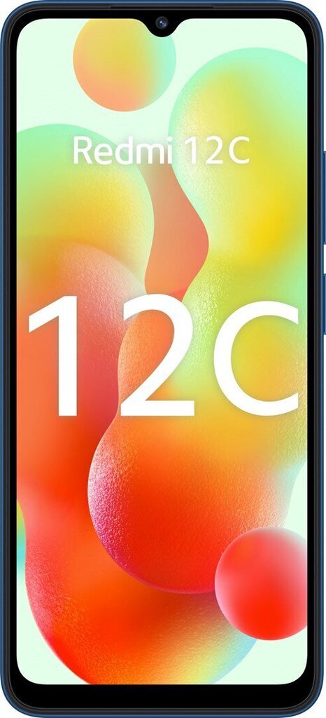 Xiaomi Redmi 12C Ocean Blue hind ja info | Telefonid | kaup24.ee