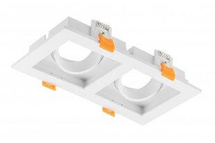 Rubio punktvalgusti korpus, 187X102MM, IP20, ruut, valge hind ja info | Laelambid | kaup24.ee