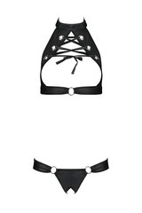 Комплект нижнего белья Malwia, черный, 6XL/7XL цена и информация | Сексуальное женское белье | kaup24.ee