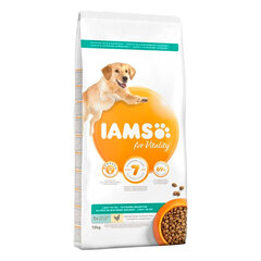 Iams ProActive Health täiskasvanud koertele pärast steriliseerimist, kellel on kalduvus kaalus juurde võtta, kanaga 12 kg hind ja info | Kuivtoit koertele | kaup24.ee