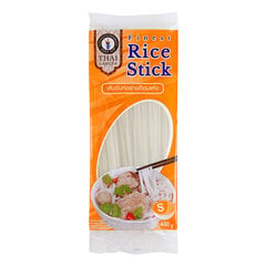 Riisi klaasnuudlid S 1mm, Finest Rice Stick, Thai Dancer, 400g hind ja info | Makaronid | kaup24.ee