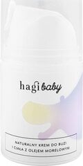 Крем для лица и тела младенцев с абрикосовым маслом Hagi, 50 мл цена и информация | Косметика для мам и детей | kaup24.ee