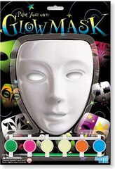 Näomask Glow Mask, 1 tk. hind ja info | Karnevali kostüümid | kaup24.ee