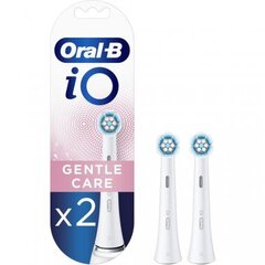 Насадки сменные для электрической зубной щетки Oral-B iO RB Gentle Care, 2 шт цена и информация | Насадки для электрических зубных щеток | kaup24.ee