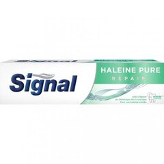 Паста зубная Signal Haleine Pure Repair, Восстановление дыхания, 75 мл цена и информация | Для ухода за зубами | kaup24.ee