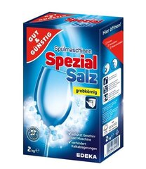 Соль для посудомоечных машин Gut and Gunstig Spezial Salz, 2 кг цена и информация | Гели для посудомоечных машин | kaup24.ee