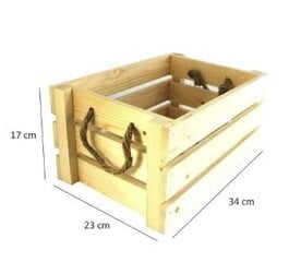 Kinkekast väike 28,5x21x16 cm цена и информация | Подарочные упаковки | kaup24.ee