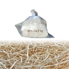Древесная шерсть 20л. цена и информация | Изоляционный и уплотняющий упаковочный материал | kaup24.ee