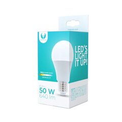 Forever E27 A60 8W LED Bulb 640 люменов 3000K Тепло белый в безопастном корпусе цена и информация | Лампочки | kaup24.ee