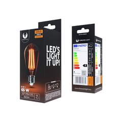 LED pirn Hõõgniit E27 ST64 8W 230V 2700K 840lm COG kuldne Forever Light цена и информация | Лампочки | kaup24.ee