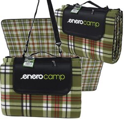 Rannatekk Enero Camp, 200x200x11cm, roheline hind ja info | Matkamadratsid, matkamatid | kaup24.ee