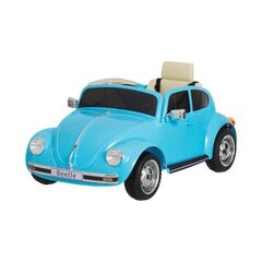 Vaikiškas elektromobilis Beetle 12V, mėlynas цена и информация | Электромобили для детей | kaup24.ee