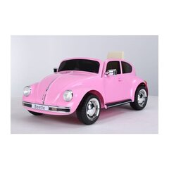 Vaikiškas elektromobilis Beetle 12V, rožinis цена и информация | Электромобили для детей | kaup24.ee
