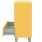 Kummut Aatrium Malibu, 86x41x92 cm, kollane цена и информация | Kummutid | kaup24.ee