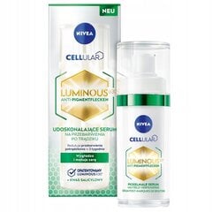 Näoseerum vistrike vastu Nivea Cellular Luminous 630, 30 ml цена и информация | Сыворотки для лица, масла | kaup24.ee