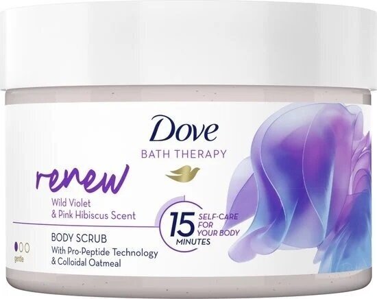 Kehakoorija Dove Bath Therapy Renew, 295 ml hind ja info | Kehakoorijad | kaup24.ee