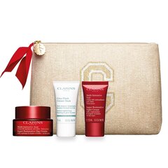 Komplekt Clarins Multi-Intensive Box naistele: päevakreem, 50 ml + öökreem, 15 ml + mask, 15 ml + kosmeetikakott цена и информация | Кремы для лица | kaup24.ee