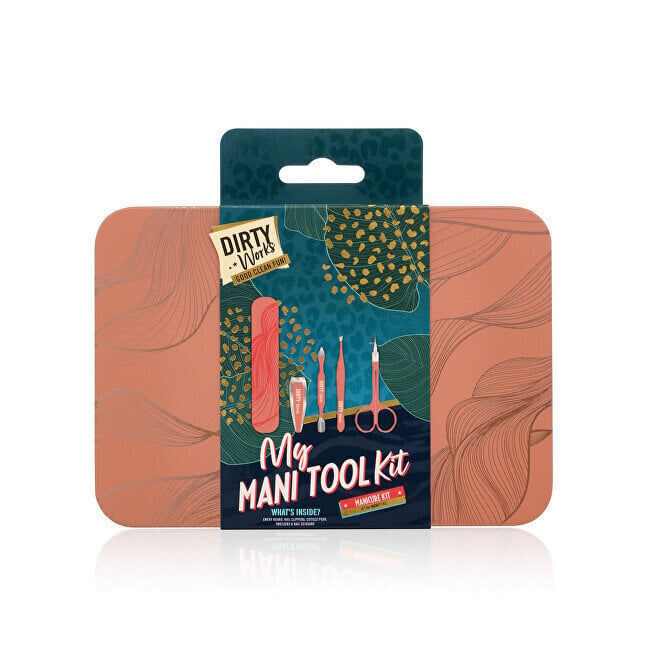 Küünehoolduskomplekt Dirty Works My Mani Tool Kit цена и информация | Maniküüri ja pediküüri tarvikud | kaup24.ee