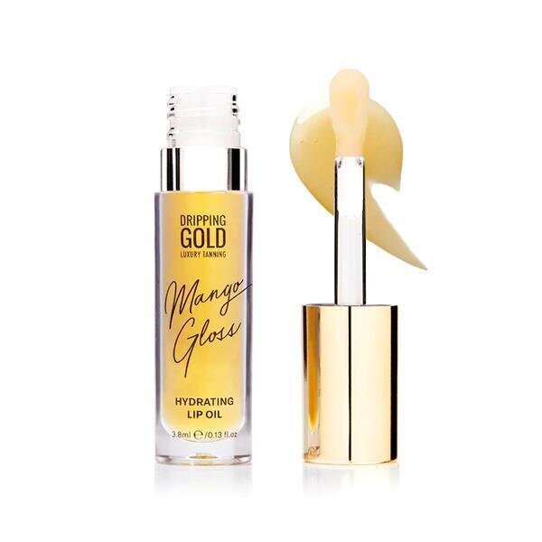 Niisutav huuleõli Dripping Gold Mango Gloss, 3.8 ml hind ja info | Huulepulgad, -läiked, -palsamid, vaseliin | kaup24.ee