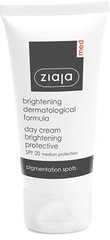 Дневной крем для лица Ziaja Med Brightening Protective SPF20, 50 мл цена и информация | Кремы для лица | kaup24.ee