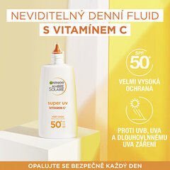 Крем для лица Garnier Vitamin C SPF 50+ Ambre Solaire, 40 мл цена и информация | Кремы от загара | kaup24.ee