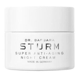 Näokreem Dr. Sturm Super Anti Aging Night Cream, 50 ml hind ja info | Näokreemid | kaup24.ee