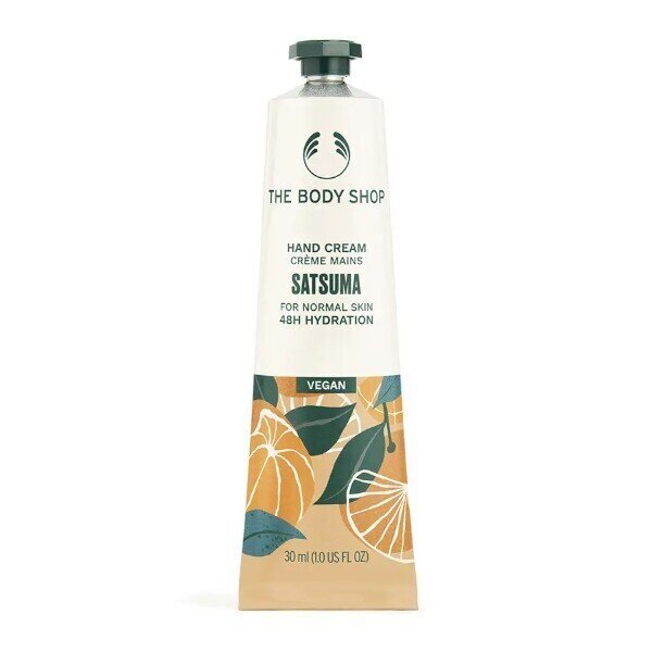 Kätekreem The Body Shop Satsuma, 30 ml hind ja info | Kehakreemid, losjoonid | kaup24.ee