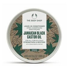 Juuksepalsam The Body Shop Jamaican Black Castor Oil, 400 ml цена и информация | Бальзамы, кондиционеры | kaup24.ee