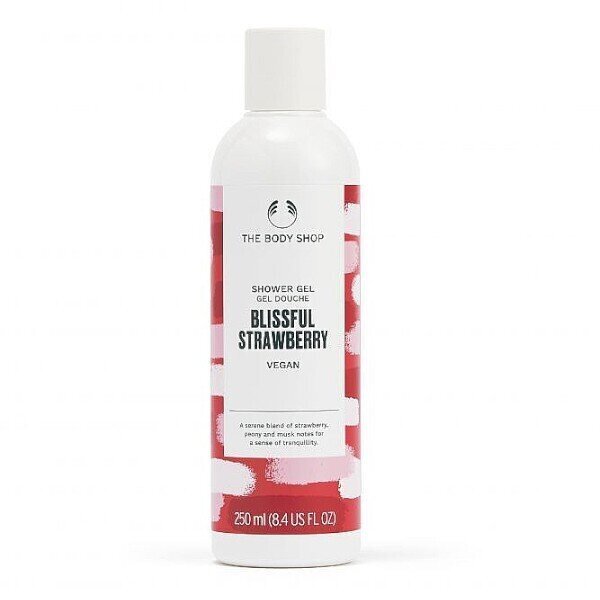 Dušigeel The Body Shop Blissful Strawberry, 250 ml hind ja info | Dušigeelid, õlid | kaup24.ee