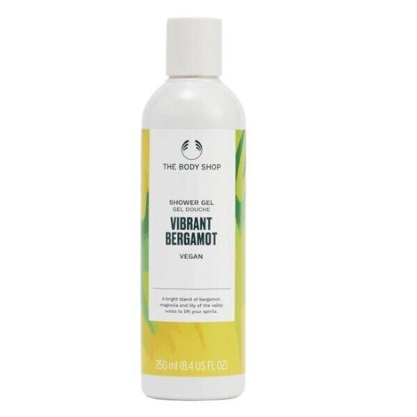 Dušigeel The Body Shop Vibrant Bergamot, 250 ml hind ja info | Dušigeelid, õlid | kaup24.ee