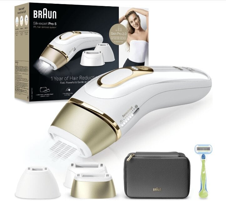 Braun Silk-Expert Pro 5 PL5242 IPL hind ja info | Epilaatorid, raseerijad | kaup24.ee