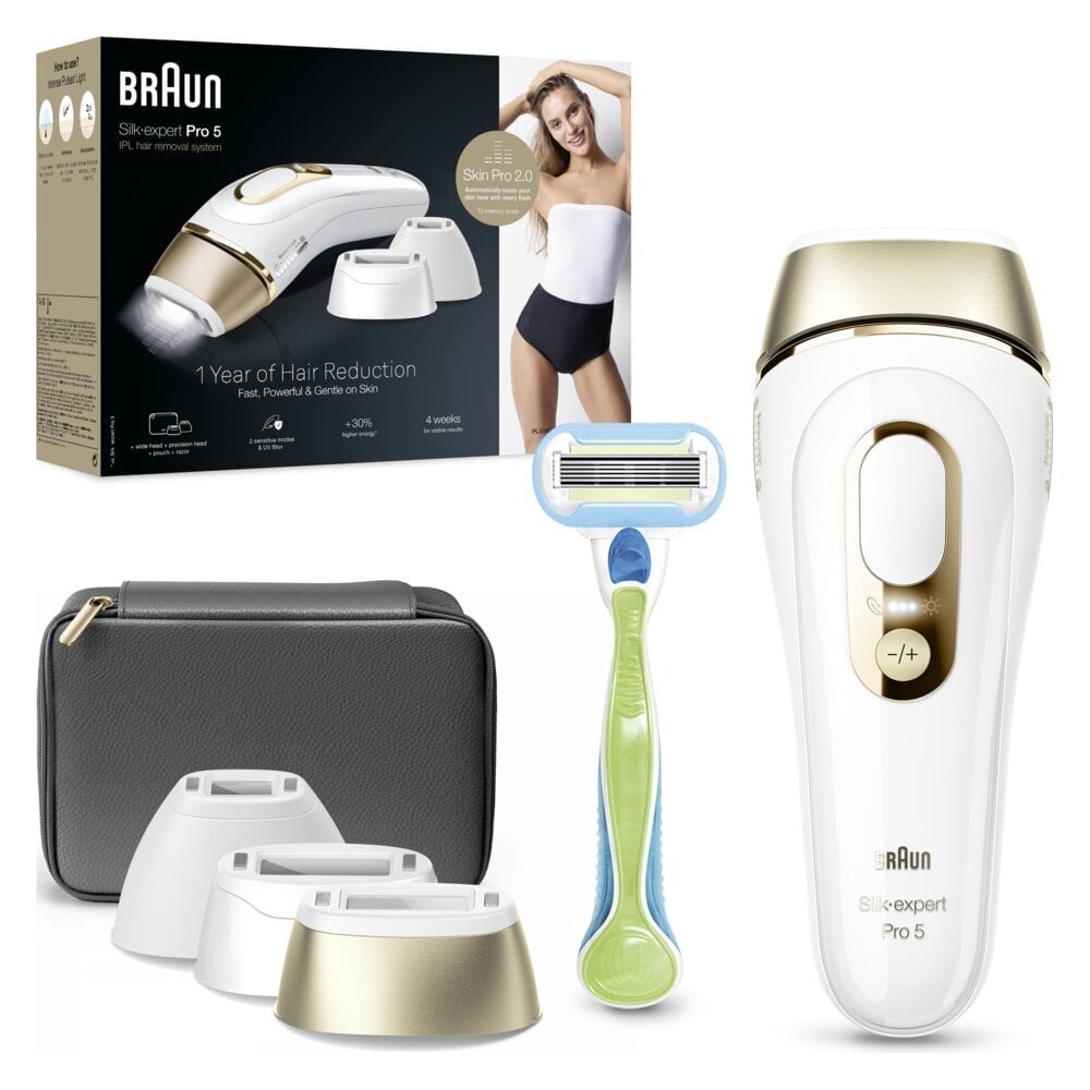 Braun Silk-Expert Pro 5 PL5242 IPL hind ja info | Epilaatorid, raseerijad | kaup24.ee