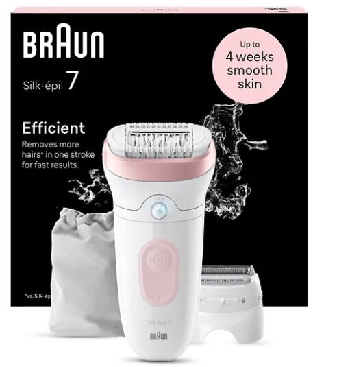 Braun Silk-épil 7 цена и информация | Epilaatorid, raseerijad | kaup24.ee