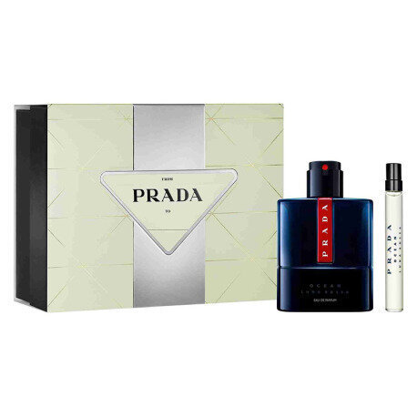 Komplekt Prada Luna Rossa Ocean meestele: parfüümvesi EDP, 100 ml + pihusti EDP, 10 ml hind ja info | Meeste parfüümid | kaup24.ee