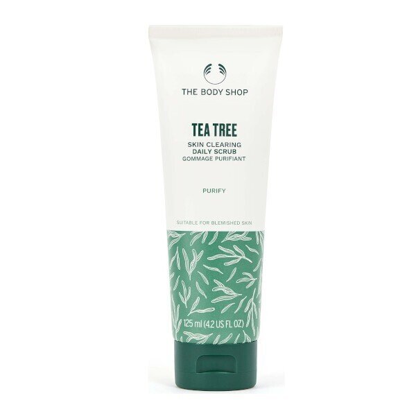 Geeljas koorija rasusele nahale The Body Shop Tea Tree, 125 ml цена и информация | Näopuhastusvahendid | kaup24.ee