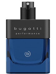 Tualettvesi Bugatti Performance Deep Blue EDT meestele, 100 ml hind ja info | Meeste parfüümid | kaup24.ee