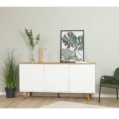 Kummut Aatrium Amelia, 162x43x77 cm, valge/pruun цена и информация | Комоды | kaup24.ee