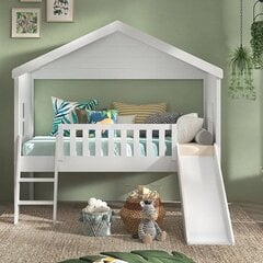 Детская кровать с горкой Aatrium House, белая цена и информация | Детские кровати | kaup24.ee