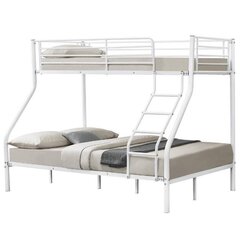 Двухъярусная детская кровать Aatrium Trio, белая цена и информация | Детские кровати | kaup24.ee